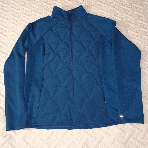 Skechers Jackets & Blazers - Skechers Performance Quilted Blue‎ Jacket M